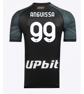 SSC Napoli Frank Anguissa #99 Tredje trøje 2023-24 Kort ærmer